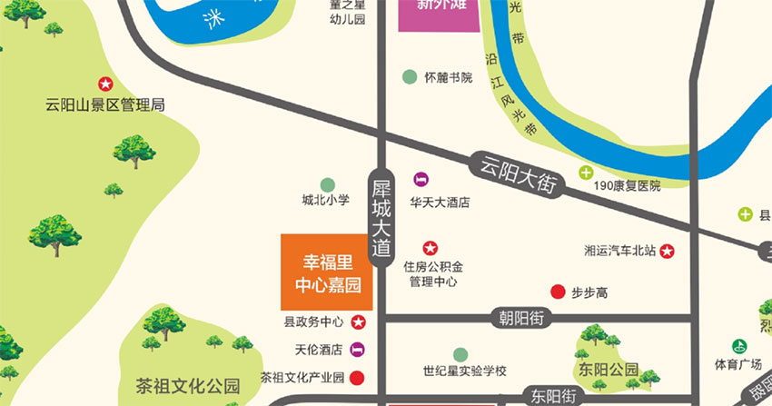 区位图