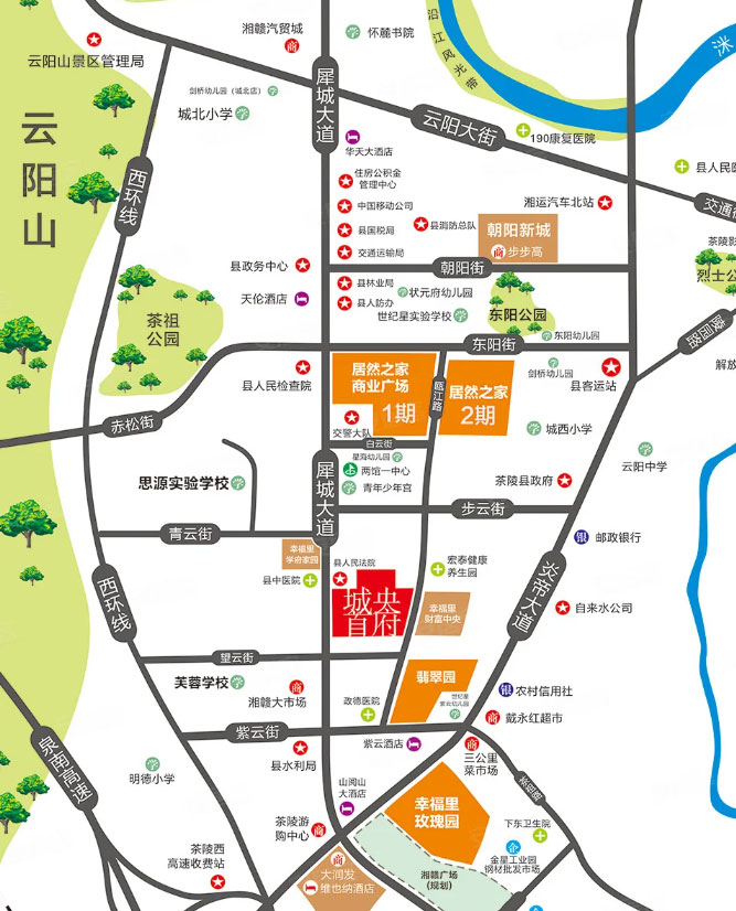 区位图