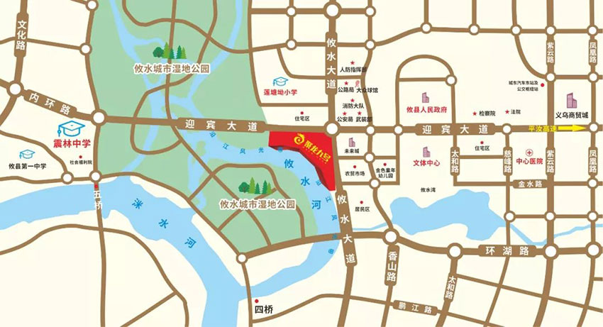 区位图