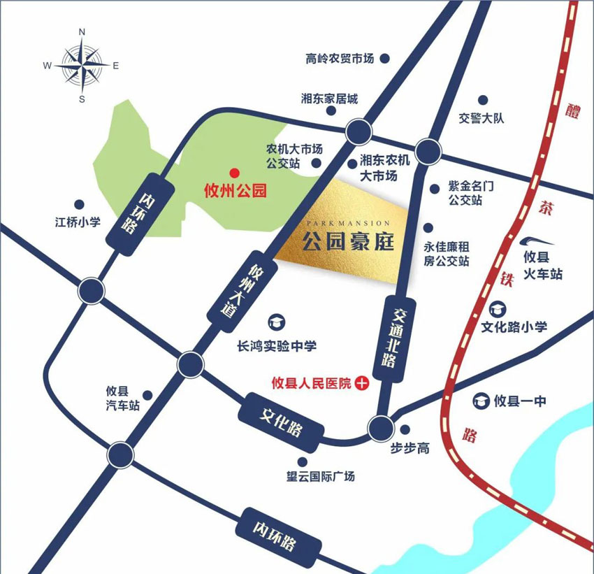 区位图
