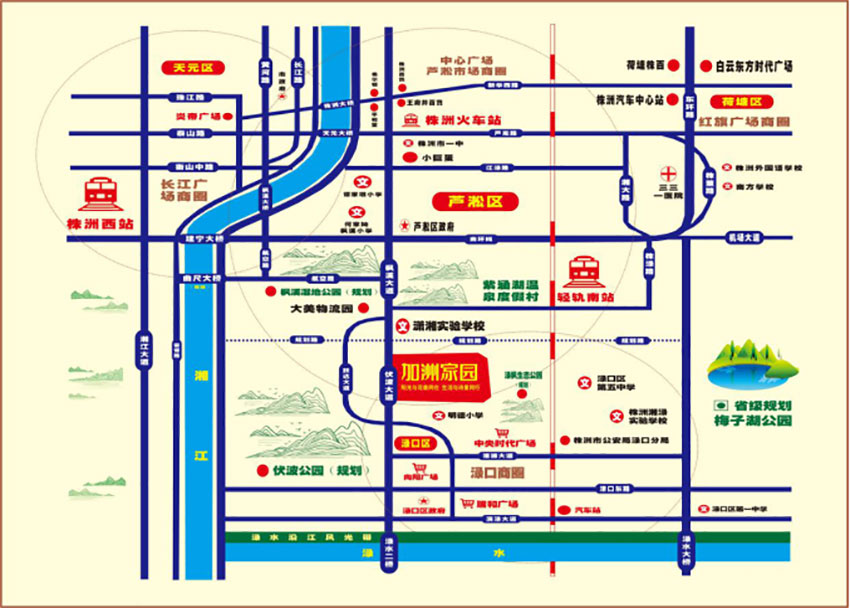 区位图