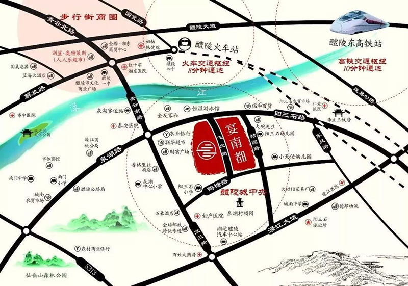 区位图
