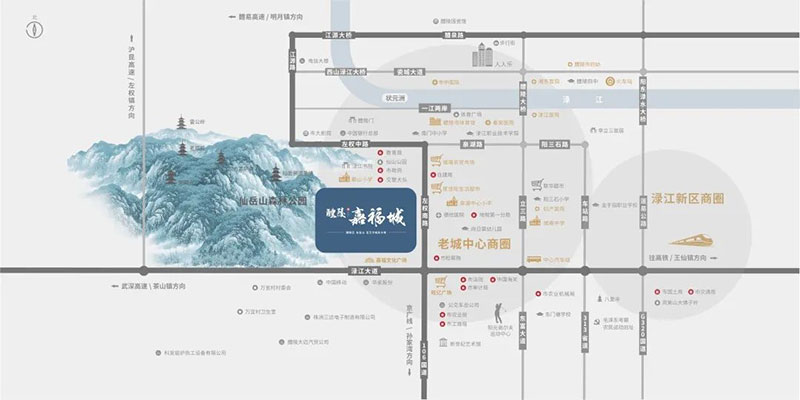 区位图