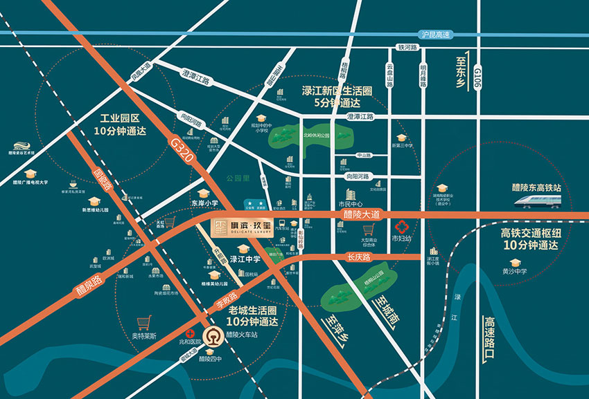 区位图