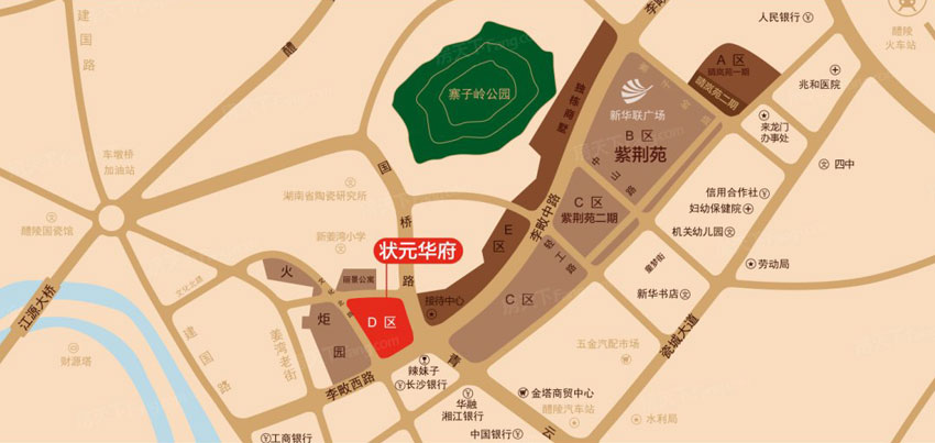 区位图