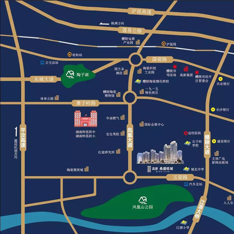 区位图