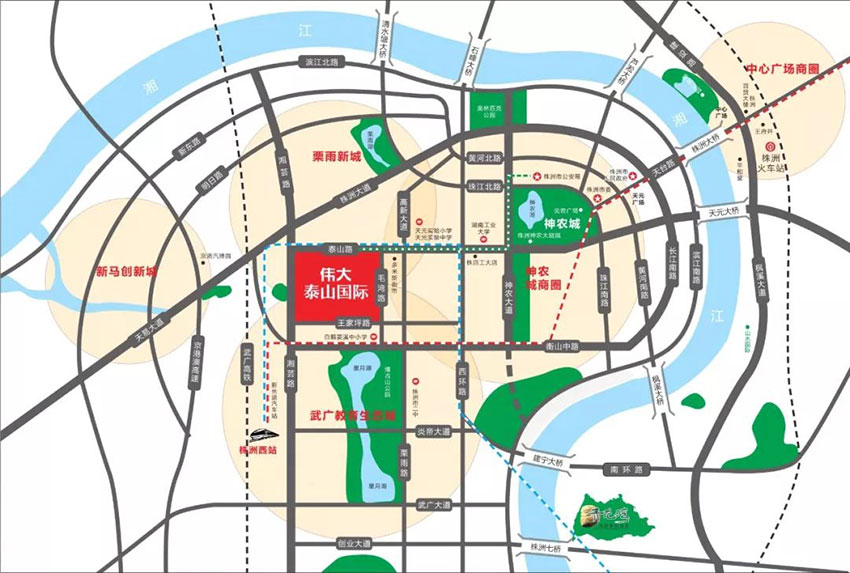 区位图