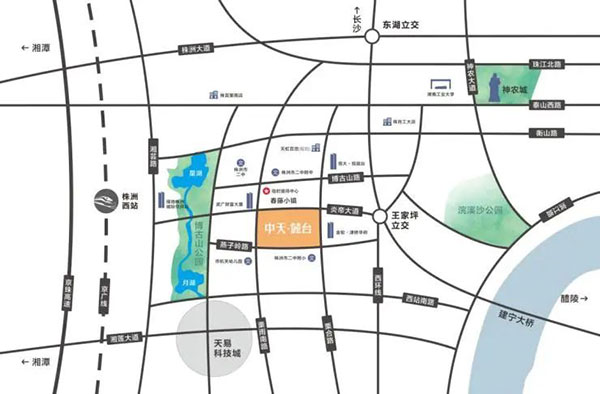 区位图