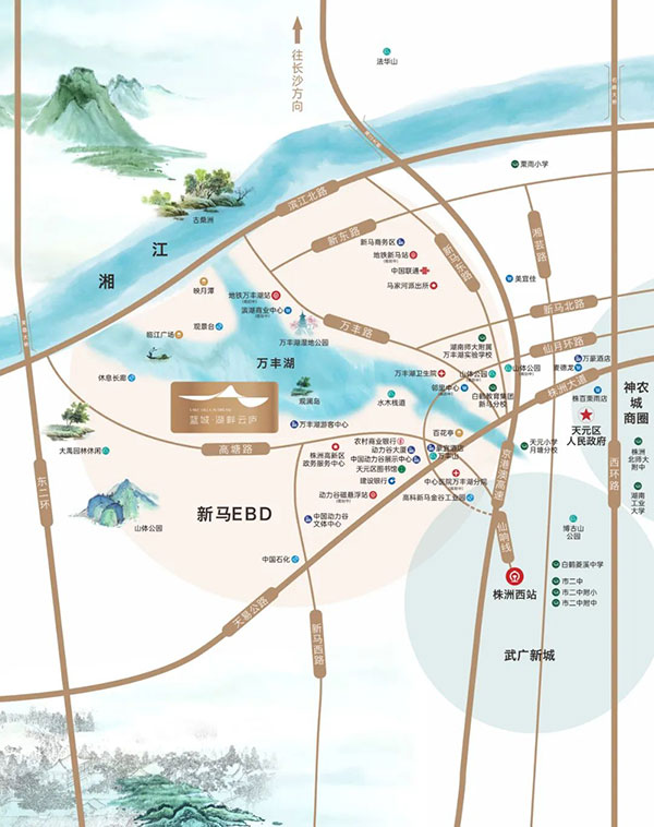 区位图