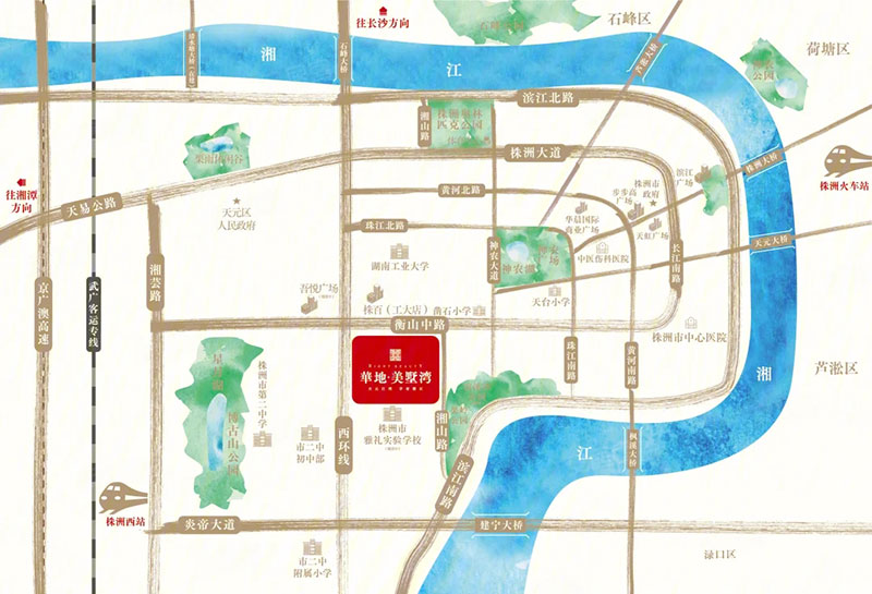 区位图
