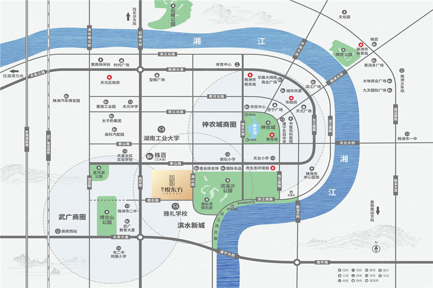 区位图