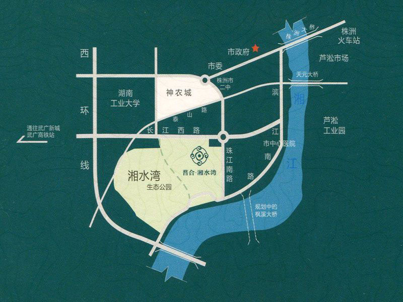 区位图