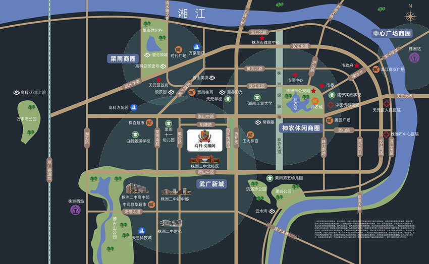 区位图