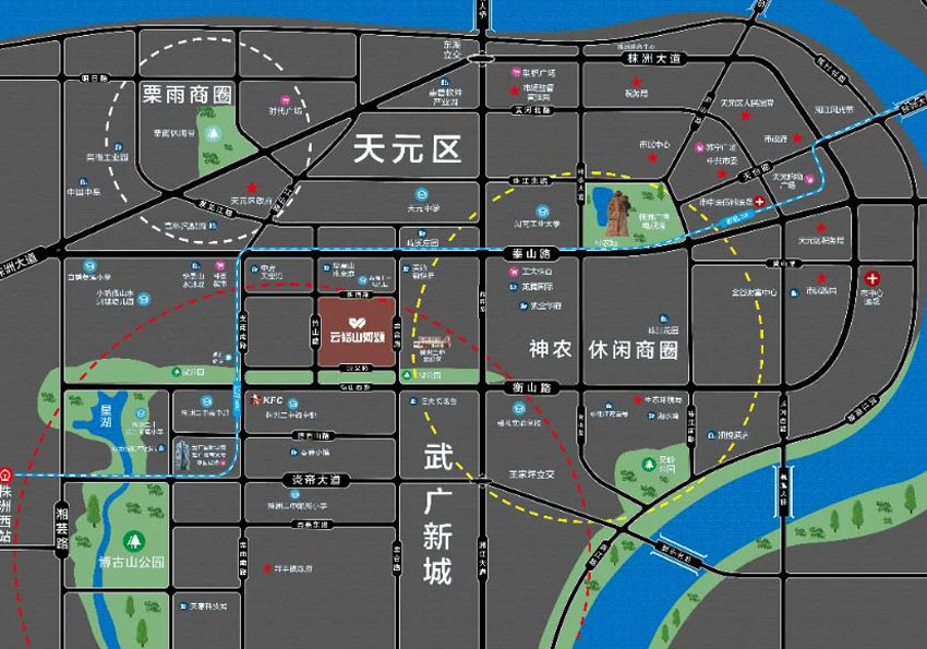 区位图