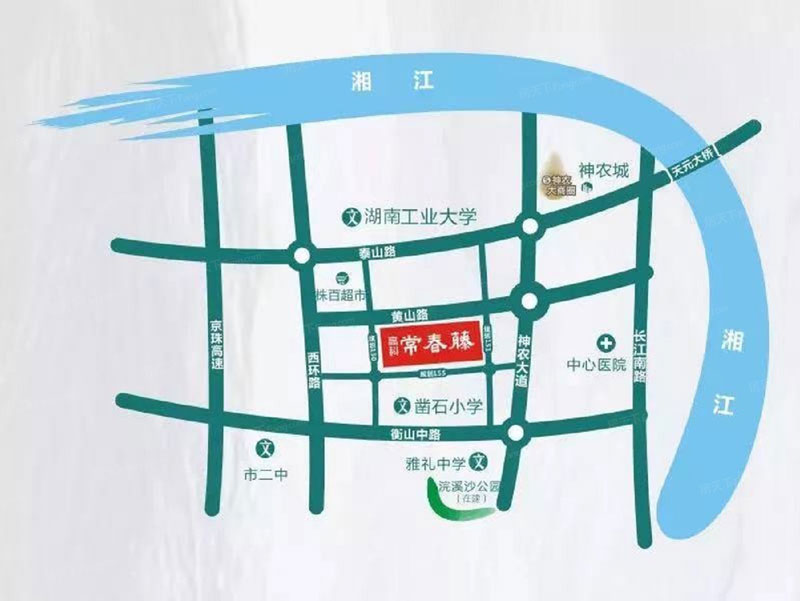 区位图