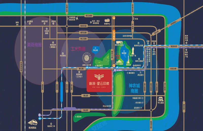 区位图