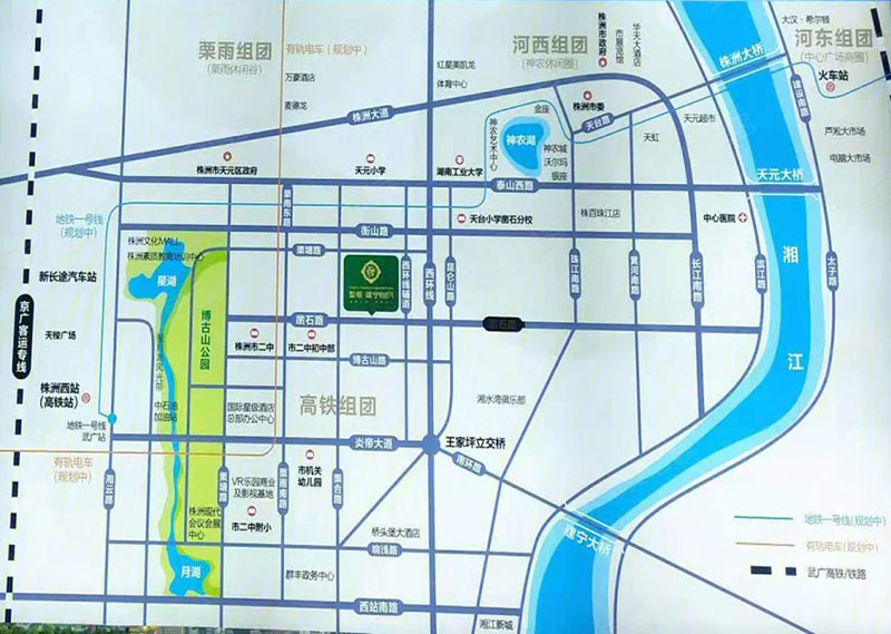 区位图