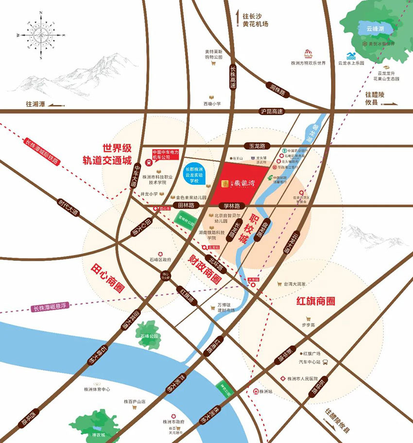 区位图