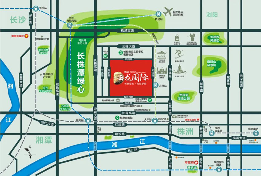 区位图
