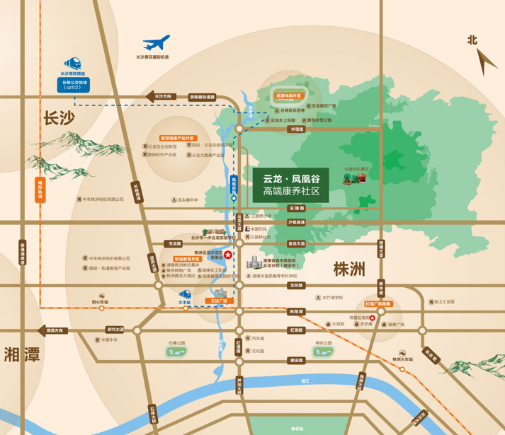 区位图