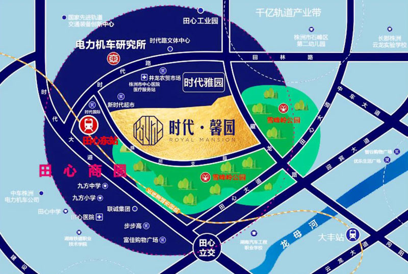 区位图