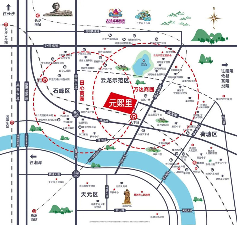 区位图