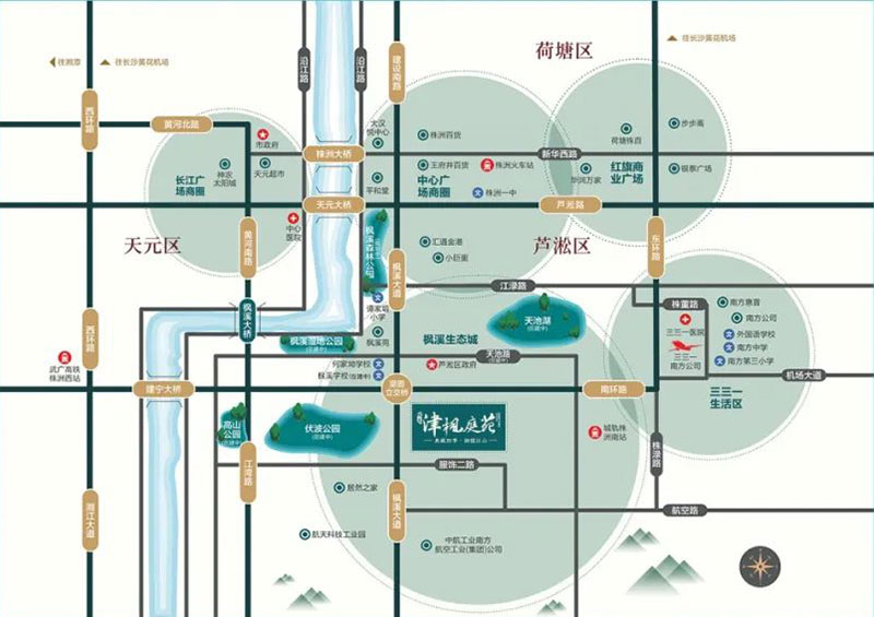 区位图