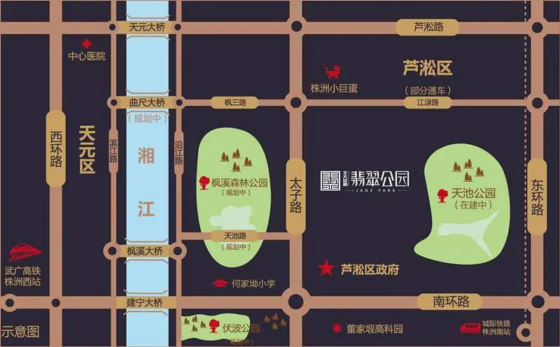 区位图