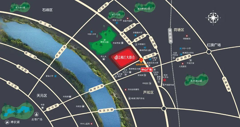 区位图