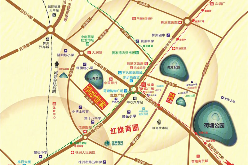 区位图