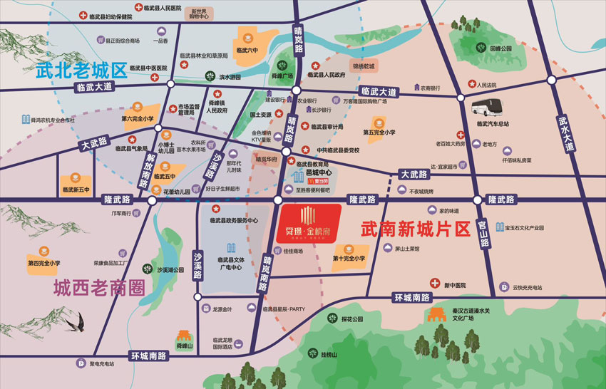 区位图