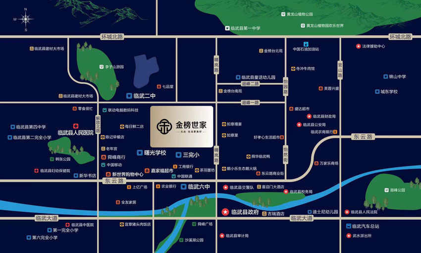 区位图